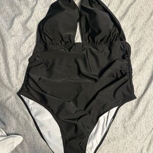 SHEIN Black Swimsuit plus size 4XL
